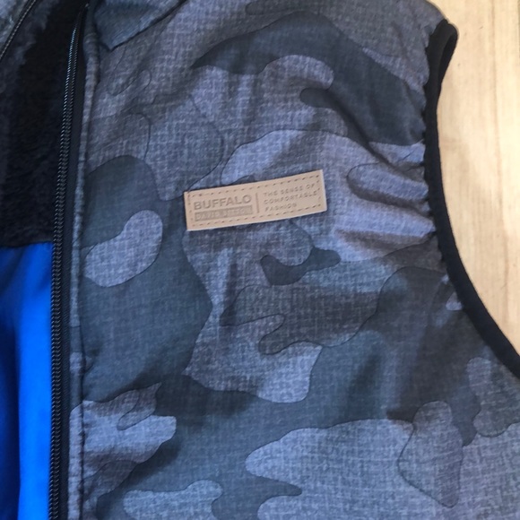 Boy’s Buffalo Vest and Long Sleeve Shirt - Picture 3 of 5